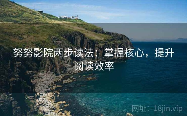 努努影院两步读法：掌握核心，提升阅读效率